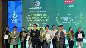 Trao giải Cuộc thi tạo giải pháp cho tăng trưởng xanh và phát triển bền vững