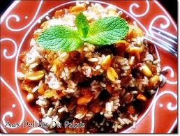 Riz Oriental Aux Fruits Secs International Recipes Food Soup