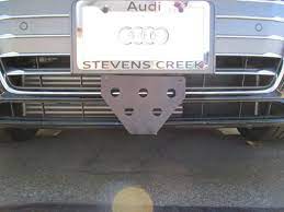 Big Mike S Sto N Sho Detachable Front License Plate Bracket 2017 2018 Audi A4 S4 Sns134 Audi A4 Audi Front License Plate