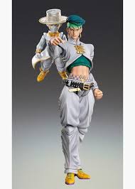 Super Figure Action Jojo S Bizarre Adventure Part 4 Rohan Kishibe Heaven S Door Collectible Jojo S Bizarre Adventure Figures Jojo Bizarre Jojo Bizzare Adventure
