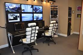 This Is How I Want The Camera Room To Be Like 6 10 Monitors Displaying Cameras Active And Next To It Ha Security Room Home Security Companies Home Security