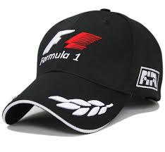 2019 Sports F1 Racing Cap Mens Hat For Fish Outdoor Fashion Line Baseball Cap Long Visor Brim Shade Black Baseball Cap Hats For Men Sports Baseball Caps
