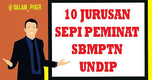 10 Jurusan Undip Sepi Peminat Sbmptn Tahun Lalu Salam Pikir