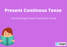 Simple present tense indicates an action which happens in the present. Present Continuous Tense Sentence Formula Structure
