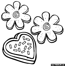 39 high quality collection of cookie coloring pages by clipartmag. Sugar Cookies Coloring Page Free Sugar Cookies Online Coloring Online Coloring Pages Free Online Coloring Coloring Pages