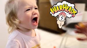 Toddler tries The New WARHEADS!