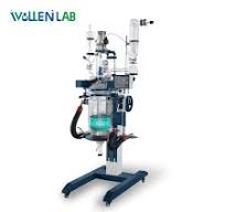 High Borosilicate Heating and Cooling Jacketed Glass Reactor for Lab Stirrer