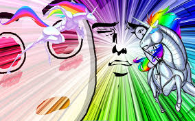 On The Hunt For The Dumbest Unicorn Computer Wallpaper Lookit What I Found Rainbow Wallpaper Art Wallpaper