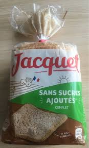 Pain De Mie Complet Sans Sucres Ajoutes Jacquet 550 G