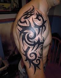 Making tattoos on shoulders was traditionally for men for a long time ago. Shoulder Tattoos For Men Tribal Tattoos Tribal Tattoos For Men Tribal Shoulder Tattoos