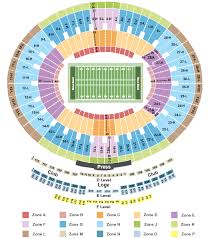 Rose Bowl Stadium Seating Chart Rose Bowl Stadium