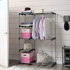Wire closet organizers with drawers. Mainstays Wire Shelf Closet Organizer 2 Tier Easy To Assemble Walmart Com Walmart Com