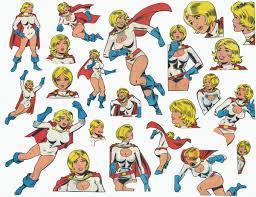 Power girl breast size