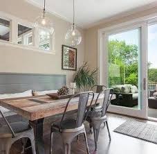 42 Ideas For Farmhouse Dining Table With Bench Built Ins Dining Table With Bench Farmhouse Dining Farmhouse Dining Room