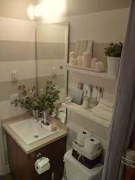 Nice 41 Amazing Small Apartment Bathroom Decoration You Can Try More At Https Trend4 Small Apartment Bathroom Apartment Bathroom Design Brown Bathroom Decor