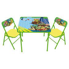 4.2 out of 5 stars 6. Fingerhut Teenage Mutant Ninja Turtles Ultimate Heroes Erasable Activity Table And Chairs Set