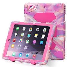 Ipad Pro 9 7 Case Aceguarder Drop Resistance Screen Shield Heavy Duty Full Body Protective Silicone Case With Scre Ipad Air Case Ipad Case Ipad Air 2 Cases