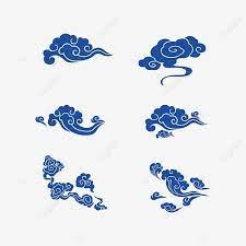 Hand Painted Chinese Moire Decoration Cloud Clouds Texture Png And Vector With Transparent Background For Free Download Chinese Patterns Cloud Drawing Fabric Patterns Design