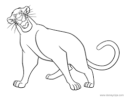 Young mowgli doesn't know much about the world in which he lives or the danger that lurks there. The Jungle Book Coloring Pages Disneyclips Com