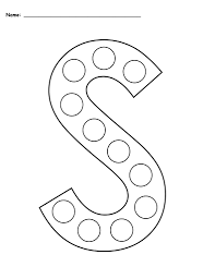 These printables include letter cards letter tiles large letter outlines and bingo dot marker pages. Letter S Do A Dot Printables Uppercase Lowercase Supplyme