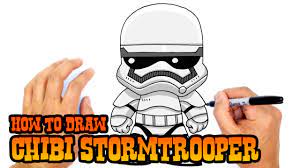 How To Draw Star Wars | Stormtrooper - Youtube