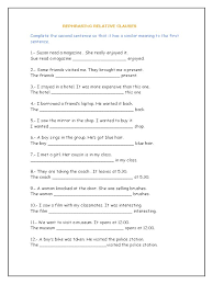 I M Reading Rephrasing Irelative Clauses On Scribd English Phrases Clause Relative Clauses
