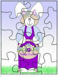 Easter printable games and puzzles. Printable Easter Jigsaw Puzzle