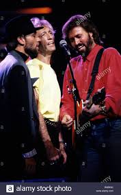 Download This Stock Image The Bee Gees Photographed By Larry Busacca In June Of 1989 Hn9xa1 From Alamy S Library Of Millions Of Hi Bee Gees Gees Barry Gibb