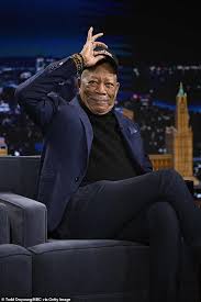 Morgan Freeman can't stop swearing in outrageous blooper reel from Netflix dinosaur documentary