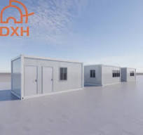 Workshop Dxh Modular Homes Prefabricate Bedroom 20FT Prefab Office Outdoor  Fold out Energy Storage OEM ODM Prefab Container House