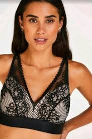 Hunkemöller BH schwarz rosa Morgan up *Neu * in Sachsen