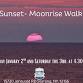 Sunset -Moonrise walk event in Sterling, NY