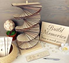 Build Memories Wedding Guest Book Custom Wood Wedding Decoration Engrav In 2020 Wood Wedding Decorations Wedding Guest Book Alternative Hearts Guest Book Decorations
