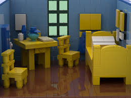 Van gogh bedroom large gear box com. Lego Moc Bedroom In Arles By Vincent Van Gogh By Gabizon Rebrickable Build With Lego