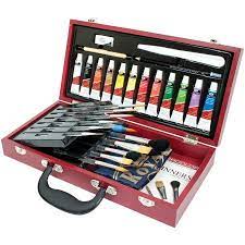 Royal Brush Watercolor Painting Box Set Walmart Com Painting Accessories Wooden Boxes Royal Langnickel