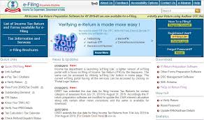 File your income tax return online with the dedicated tax experts support from indiafilings. How To Login E Filing Home Page Income Tax Login Gst Portal India