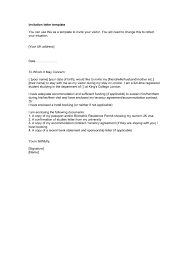 Do not hesitate to leave a comment or question. Invitation Letter Template Your Situation