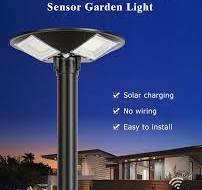Motion Sensor Solar Garden Street Lightl | Litel Technology