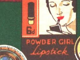 1 Yard Antique Scrapbook VINTAGE PERFUME Bottles Labels Art Nouveau Style  Junk Journals Green Woodrow Studio London Quilting Sewing Fabric