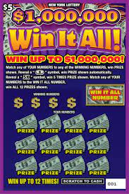 Check spelling or type a new query. 1 000 000 Win It All Ny Lottery How To Play Game Rules Example Of Winning Video