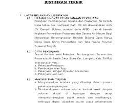 Justifikasi yang baik adalah justifikasi yang dilakukan secara adil. Contoh Justifikasi Teknis Rumi Books