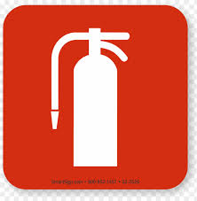 The symbol for a hose reel is a semicircle, with the water element inserted, add an outlet which is an arrow, and the. Fire Extinguisher Symbol Png Png Image With Transparent Background Toppng