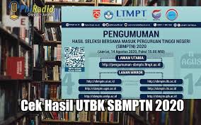 Syarat dan ketentuan pendaftaran sbmpn. Hasil Utbk Sbmptn 2020