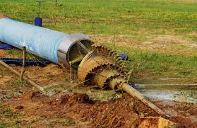 How long will a sewer line last? Drinking Water Culvert With Ductile Cast Iron Pipes Under The Nezarka River