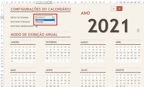 Calendario 2021, listado de feriados, noticias. Calendario 2021 Com Feriados Como Fazer No Excel Para Imprimir Produtividade Techtudo