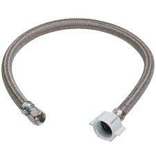 Jaclo industries 20 in stainless steel flexible toilet supply line with metal nut in grey. Toilet Supply Lines Toilet Water Supply Lines Plumbersstock