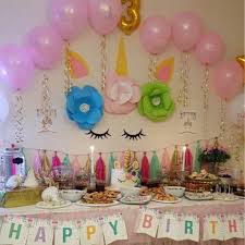 Check spelling or type a new query. Birthday Party Decorations Kids Unicorn Theme Party Supplies Balloons Paper Plates Cup Unicorn Birthday Party Bbay Shower Decor Buy At The Price Of 0 96 In Aliexpress Com Imall Com