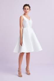 Beyaz Askili Saten Kisa Nikah Elbisesi Sirin Elbiseler The Dress Elbiseler
