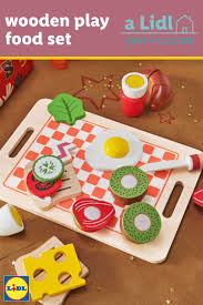 Wooden Play Food Set Wooden Play Food Play Food Set Play Food