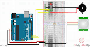 Arduino Motion Sensor Project In 2020 Arduino Sensor Motion Sensor